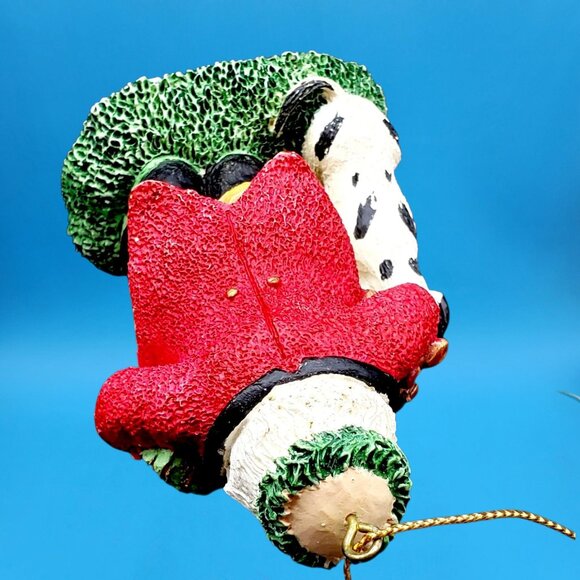 Tally-Ho Equestrian Santa Dog Ornament English Riding Lodge Fox Hunt Christmas - Picture 9 of 10